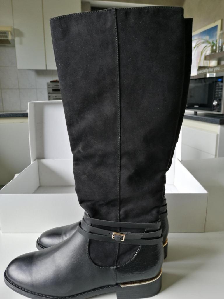 Nieuwe zwarte laarzen, Kleding | Dames, Hoge laarzen, Zwart, Nieuw, Ophalen