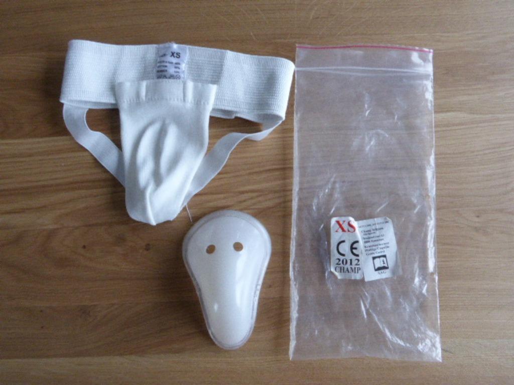 Kruisbescherming jongen XS, Sport en Fitness, Vechtsporten en Zelfverdediging, Overige, Maat XS of kleiner, Vechtsportbescherming