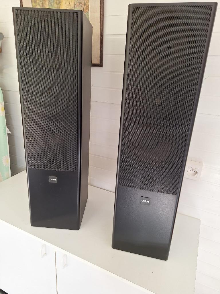 Canton fonum 601, Audio, Tv en Foto, Luidsprekerboxen, Zo goed als nieuw, 60 tot 120 watt, Front, Rear of Stereo speakers, Ophalen
