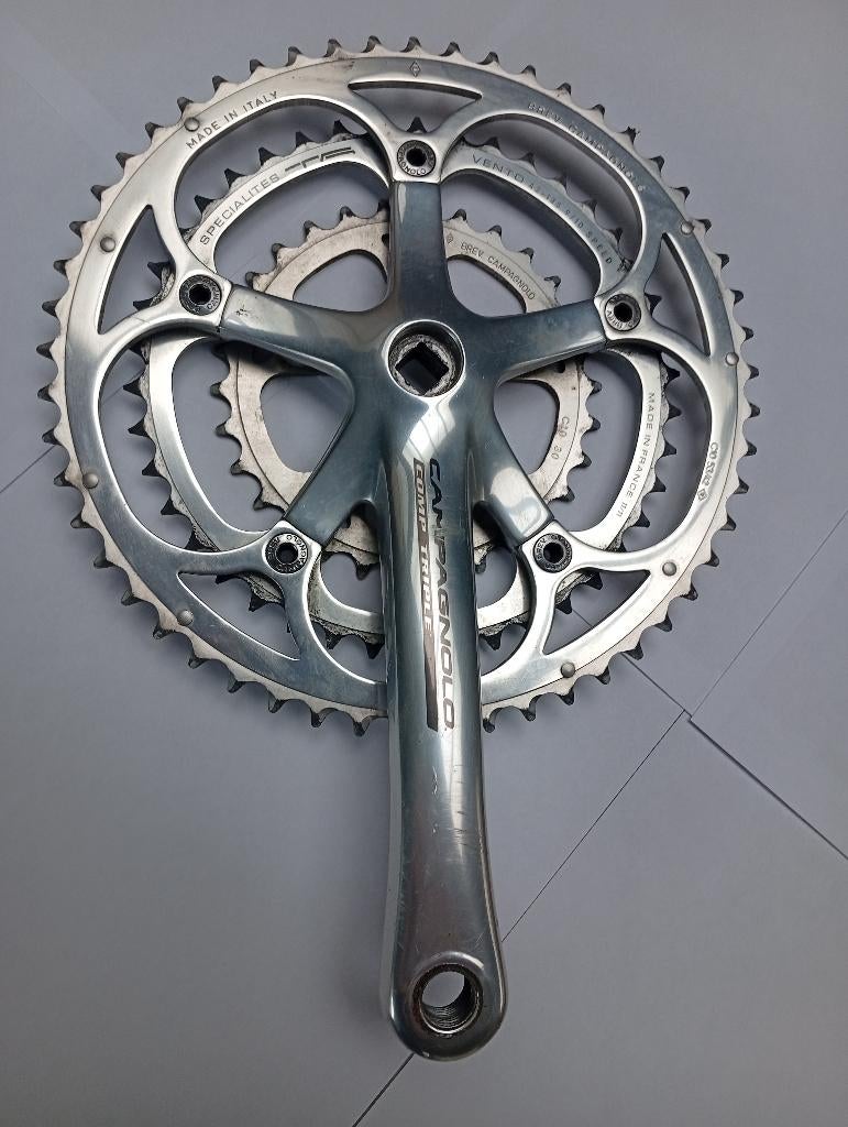 campagnolo triple crank, Vélos & Vélomoteurs, Vélos Pièces, Utilisé, Pédalier ou Pédales, Enlèvement