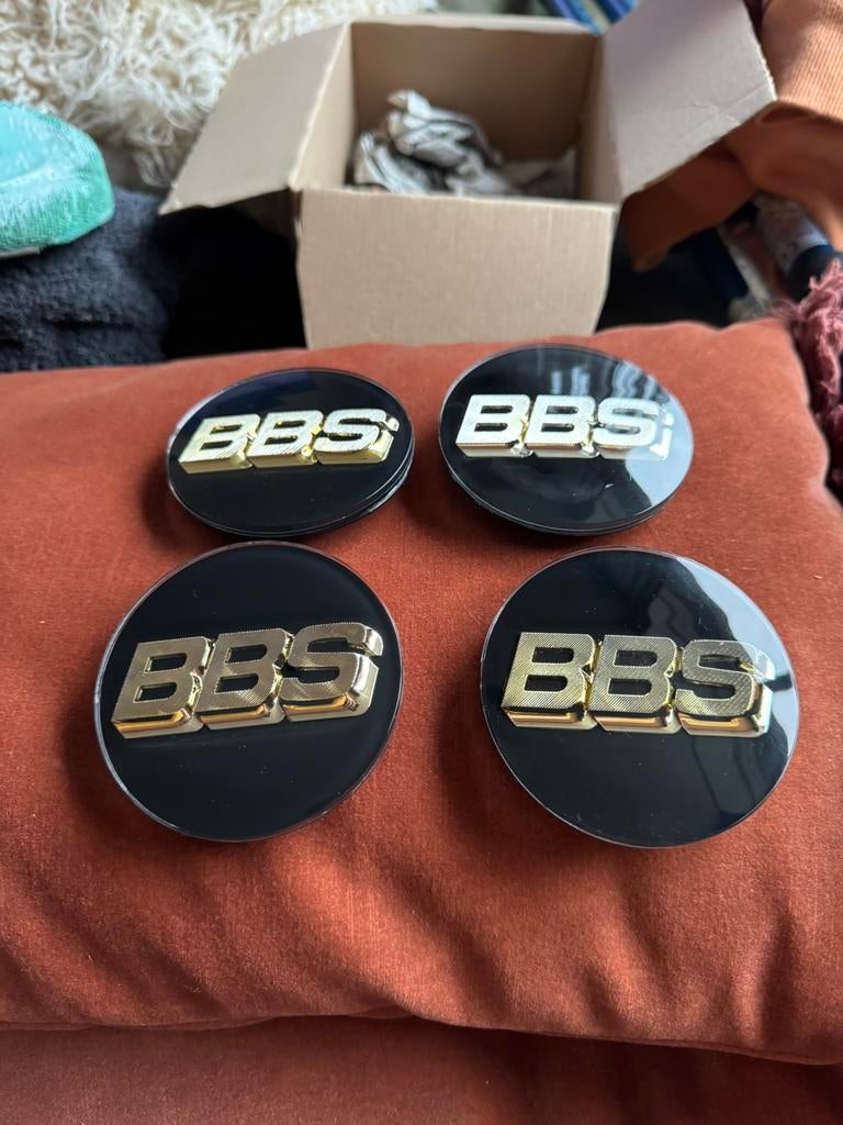 BBS 80mm 3D zwart/goud voor super RS, RG, RT en RC, Ophalen of Verzenden, Zo goed als nieuw