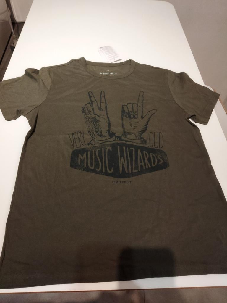 T-shirt, Vêtements | Hommes, T-shirts, Neuf, Taille 48/50 (M), Vert, ANGELO LITRICO de C&A