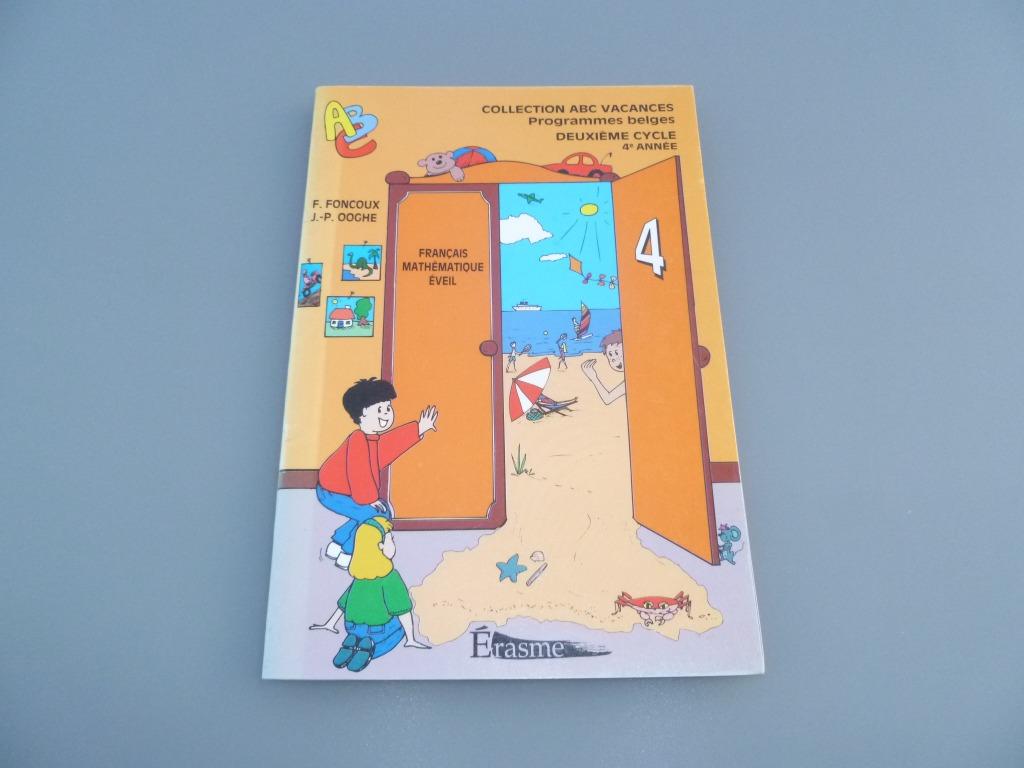 livre ABC vacances 4e primaire, Ophalen, Zo goed als nieuw, BSO