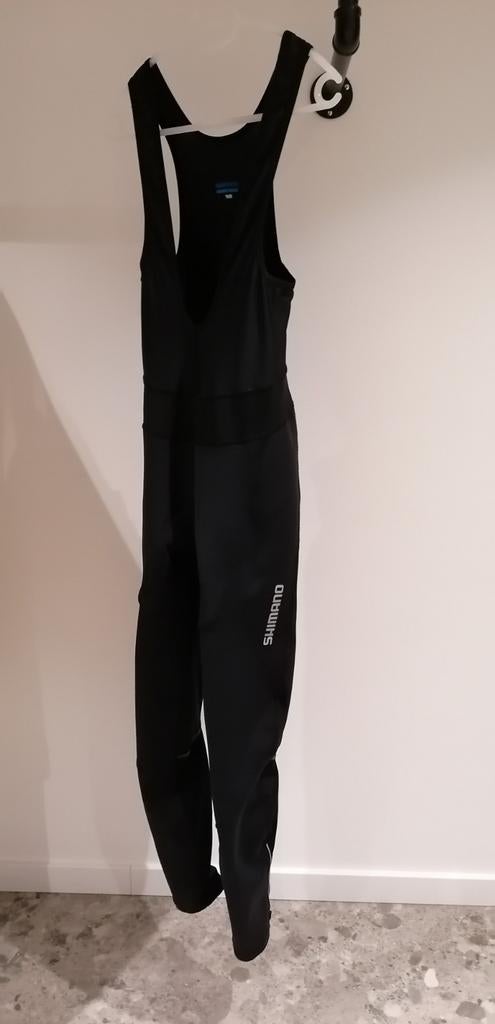 Warme winter fietsbroek van Shimano maat L zie foto's, Enlèvement, Comme neuf, L