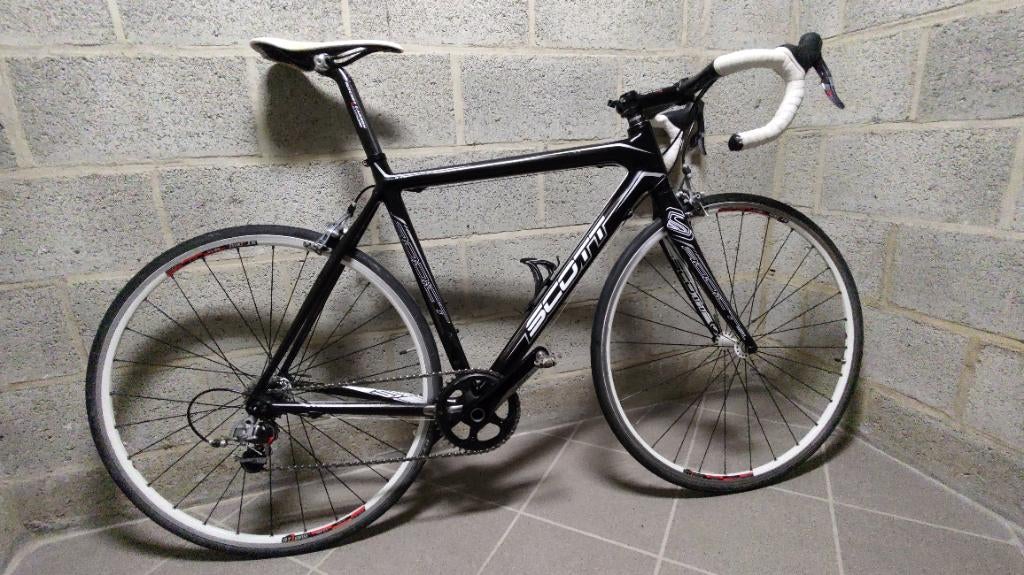 SCOTT Addict SL (M), Fietsen en Brommers, Fietsen | Racefietsen, Ophalen, 28 inch, Gebruikt, Carbon