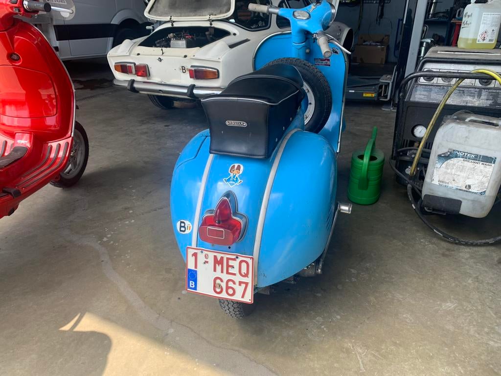 Vespa GS 150 in prachtige originele patina staat, Fietsen en Brommers, Ophalen, Tweetakt, Gebruikt, Vespa S