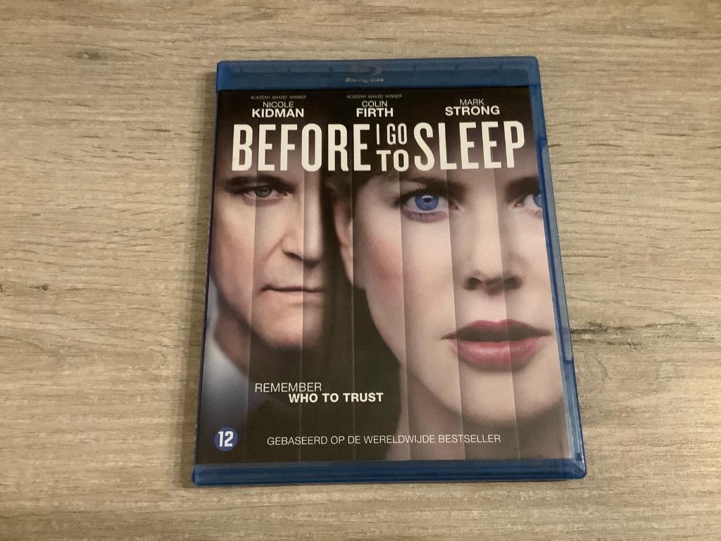 Before I go to sleep Blue Ray DVD (2013), Ophalen of Verzenden, Zo goed als nieuw, Thrillers en Misdaad