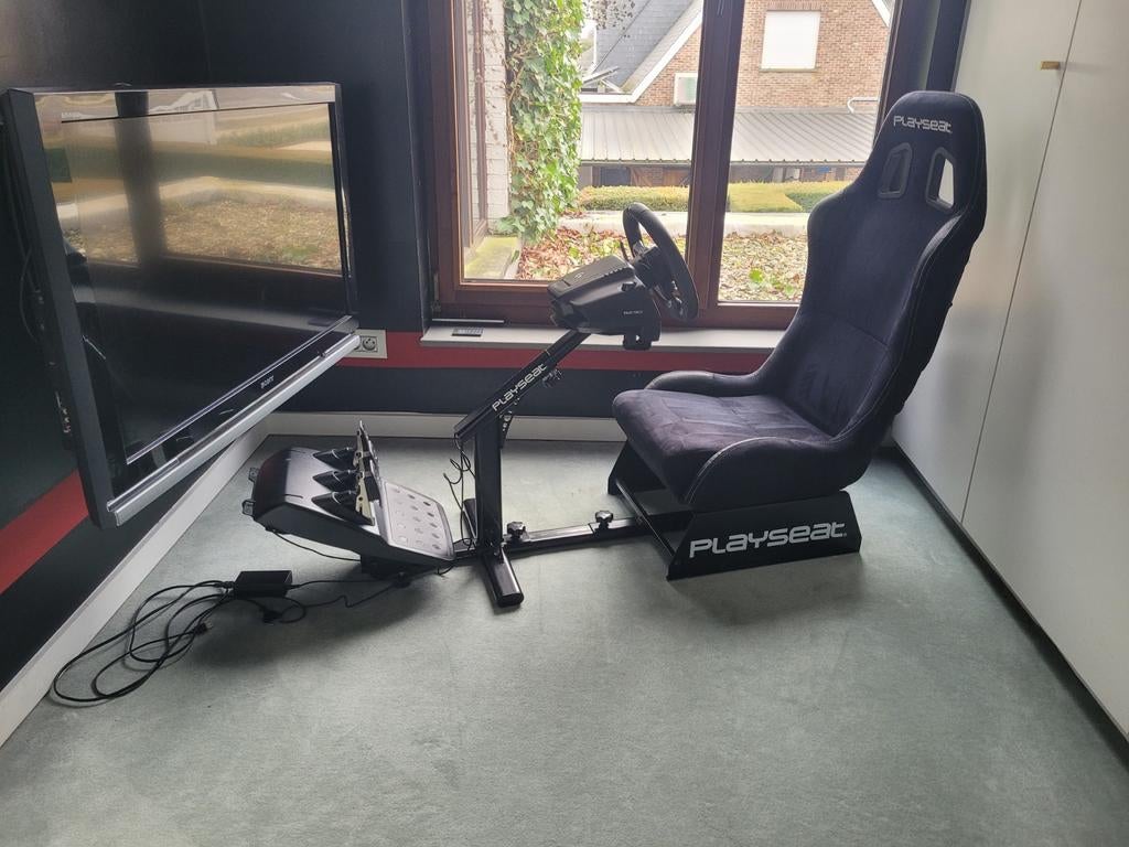 Playseat Evolution Racestoel - Verstelbare Race Cockpit - I, Games en Spelcomputers, Spelcomputers | Sony Consoles | Accessoires