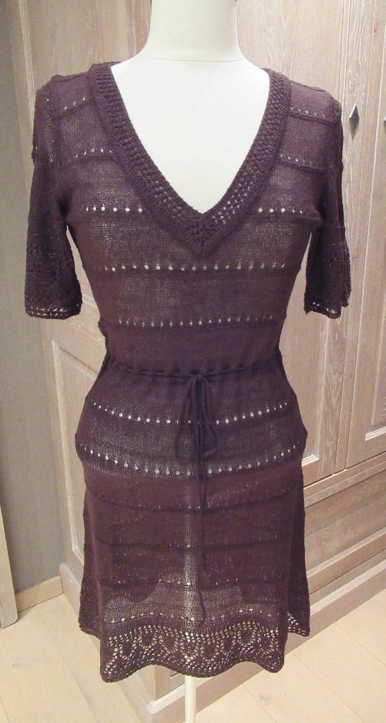 Nieuwe bruine gebreide jurk van Soaked in Luxury, Small, Soaked in Luxury, Bruin, Verzenden, Nieuw