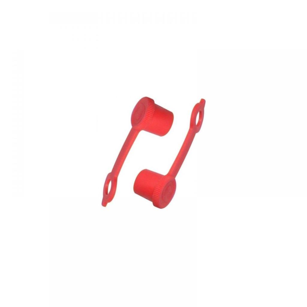 Cappa universele rubberen dustcaps moto - Rood, Ophalen of Verzenden