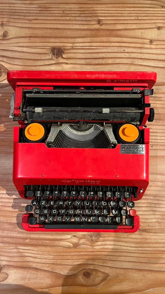 Olivetti valentine typewriter, Enlèvement, Utilisé