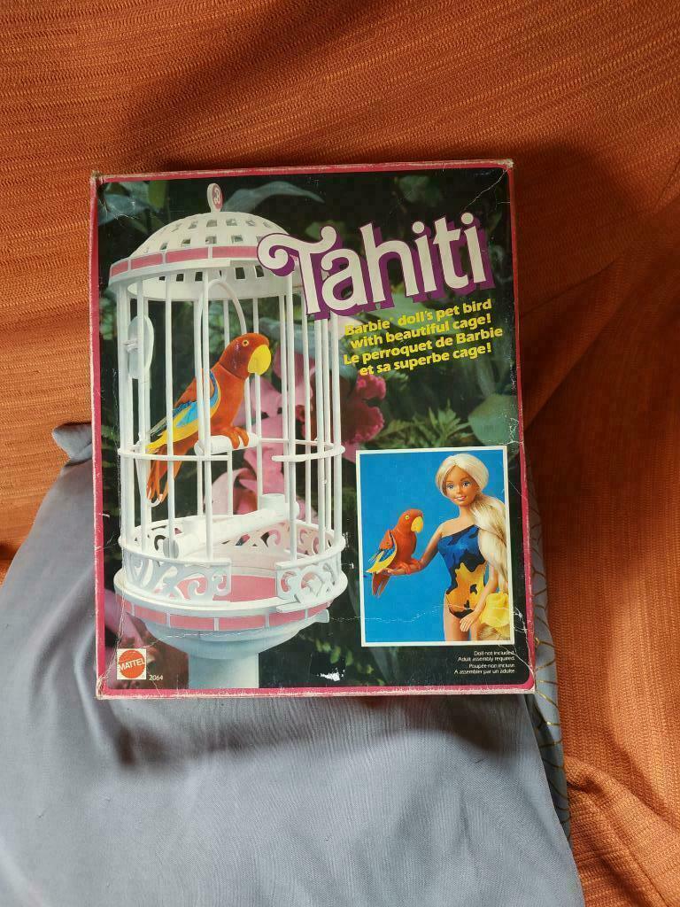 Barbie de papegaai en haar vintage kooi 1985, Ophalen of Verzenden, Nieuw