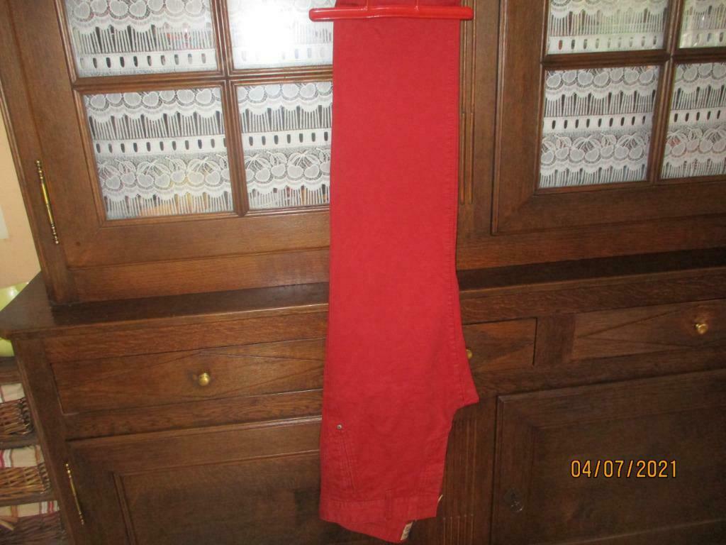 PANTALON HOMME ROUGE BORDEAU.  EDC. TAILLE 33-32, Kleding | Heren, Broeken en Pantalons, EDC, Overige maten, Ophalen of Verzenden