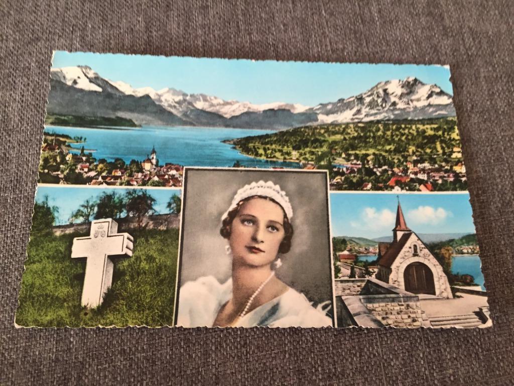 oude postkaart Kussnacht Koningin Astrid 002, Ophalen of Verzenden, Nieuw, Kaart, Foto of Prent