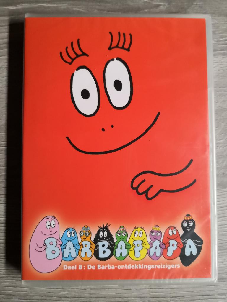 dvd barbapapa - deel 8 - barba ontdekkingsreizigers, Cd's en Dvd's, Ophalen of Verzenden