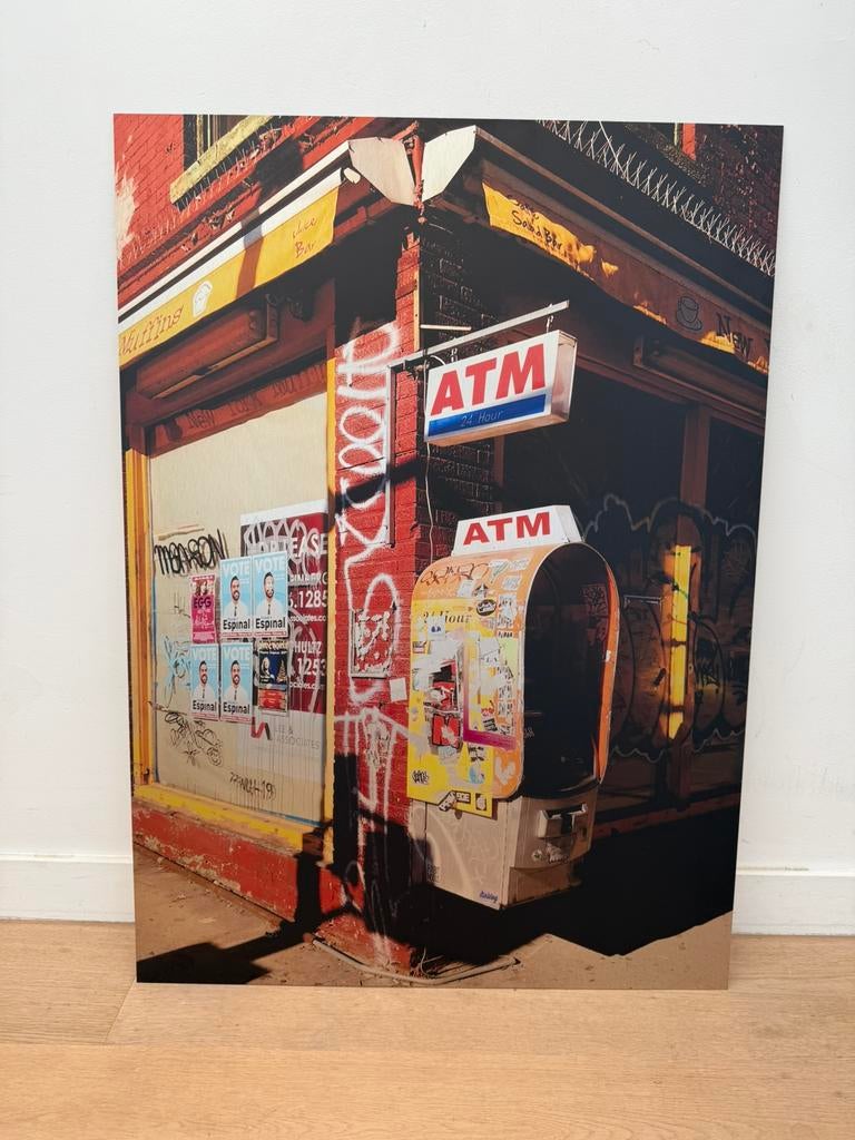 ATM 24 Hour – NYC Street Snapshot - Unique Piece, Enlèvement