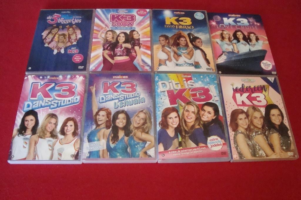 47 dvd's k3, Enlèvement ou Envoi
