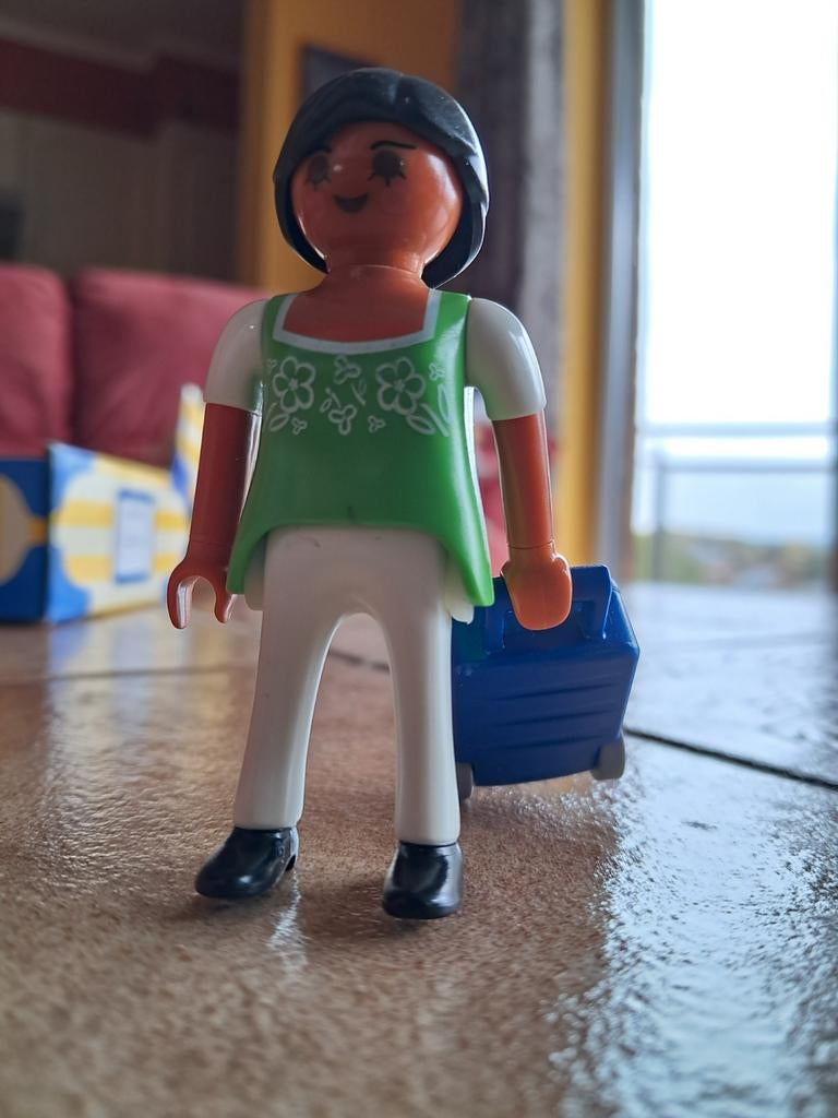 Playmobil City Life (4310) Voyageuse et sa valise, Enfants & Bébés, Enlèvement ou Envoi, Comme neuf, Playmobil en vrac