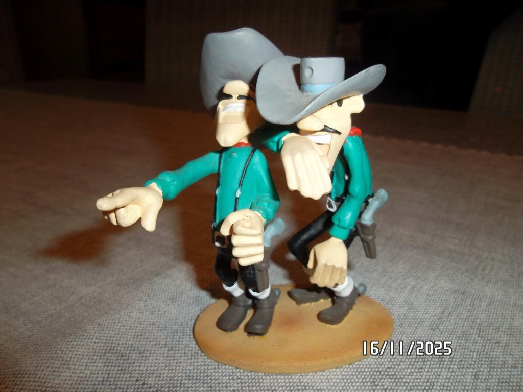 LUCKY LUKE- beeldje 'DALTONS', Verzamelen, Beelden en Beeldjes, Ophalen of Verzenden
