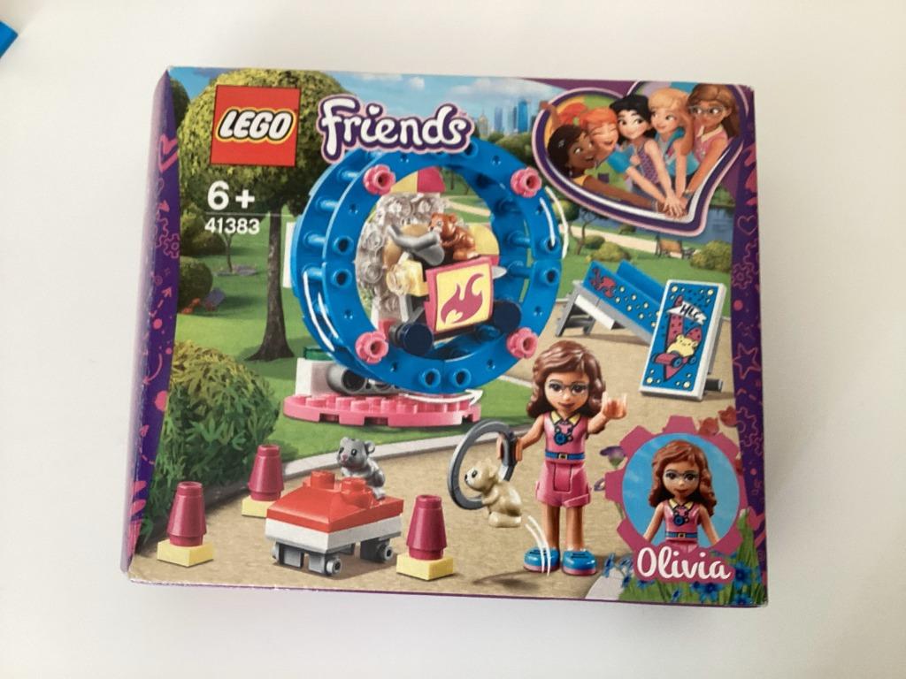 Lego Friends hamsterspeeltuin 41383, Ophalen, Gebruikt, Complete set, Lego