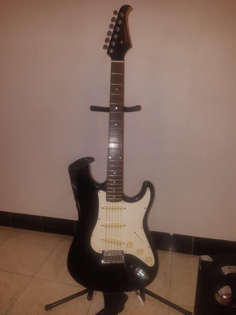 Silvertone elektrische gitaar, Muziek en Instrumenten, Ophalen, Gebruikt, Elektrische gitaar