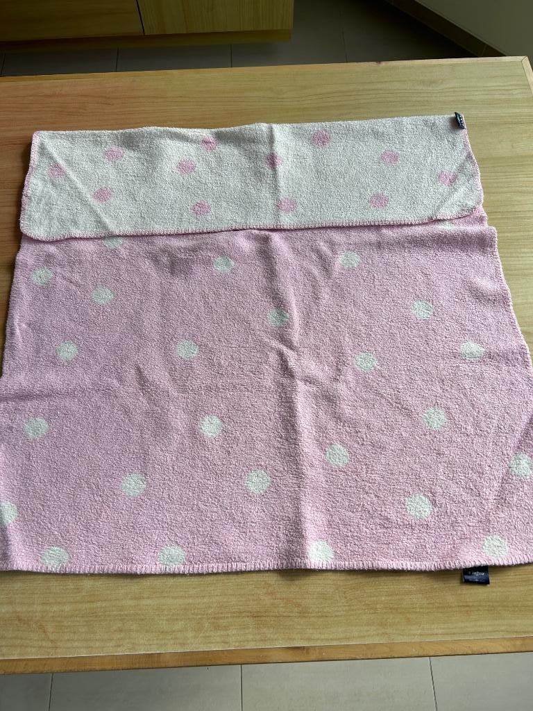 Baby dekentje wiegje roze, Ophalen of Verzenden, Zo goed als nieuw