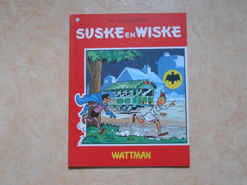 Suske en wiske 71 Wattman 1967 1 ste druk. Matte versie 4 KL, Neuf, Enlèvement ou Envoi, Willy Vandersteen, Une BD