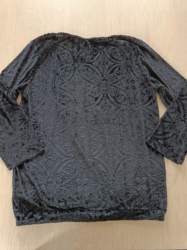 Velours manches longues noir Lola Liza 38, Taille 38/40 (M), Enlèvement ou Envoi, Lola liza, Comme neuf