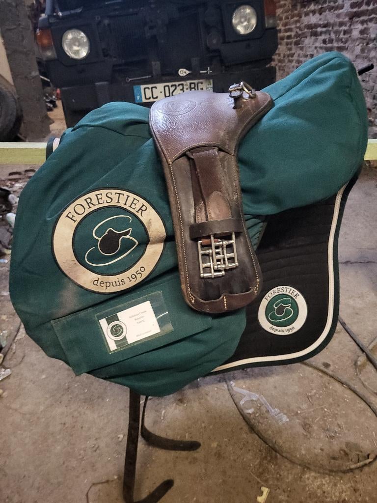 Selle forestier monoquartier, Dieren en Toebehoren, Paarden en Pony's | Zadels, Gebruikt, Springen, Ophalen