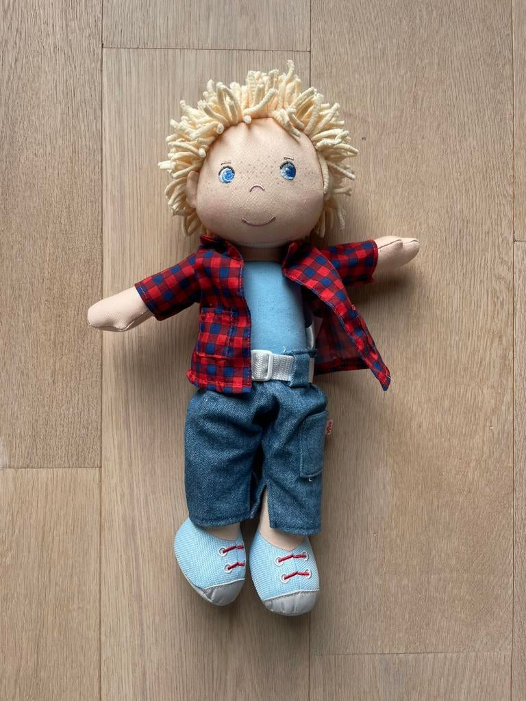 Haba zachte pop Nick 30 cm, Enlèvement ou Envoi, Comme neuf