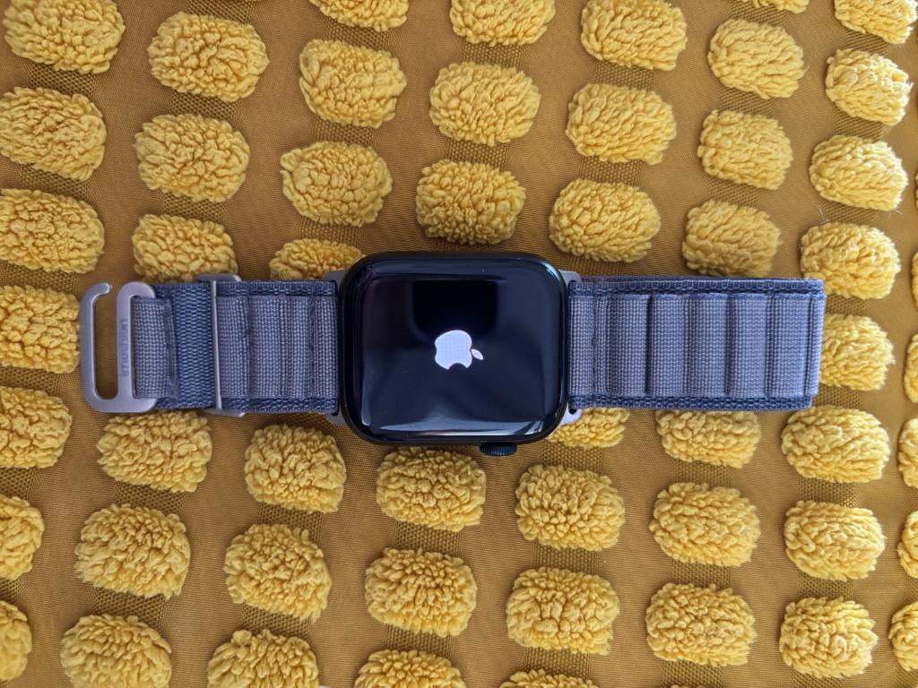 Apple Watch Serie 9 - 45mm - GPS, Handtassen en Accessoires, Smartwatches, Zwart, IOS, Ophalen of Verzenden, Zo goed als nieuw