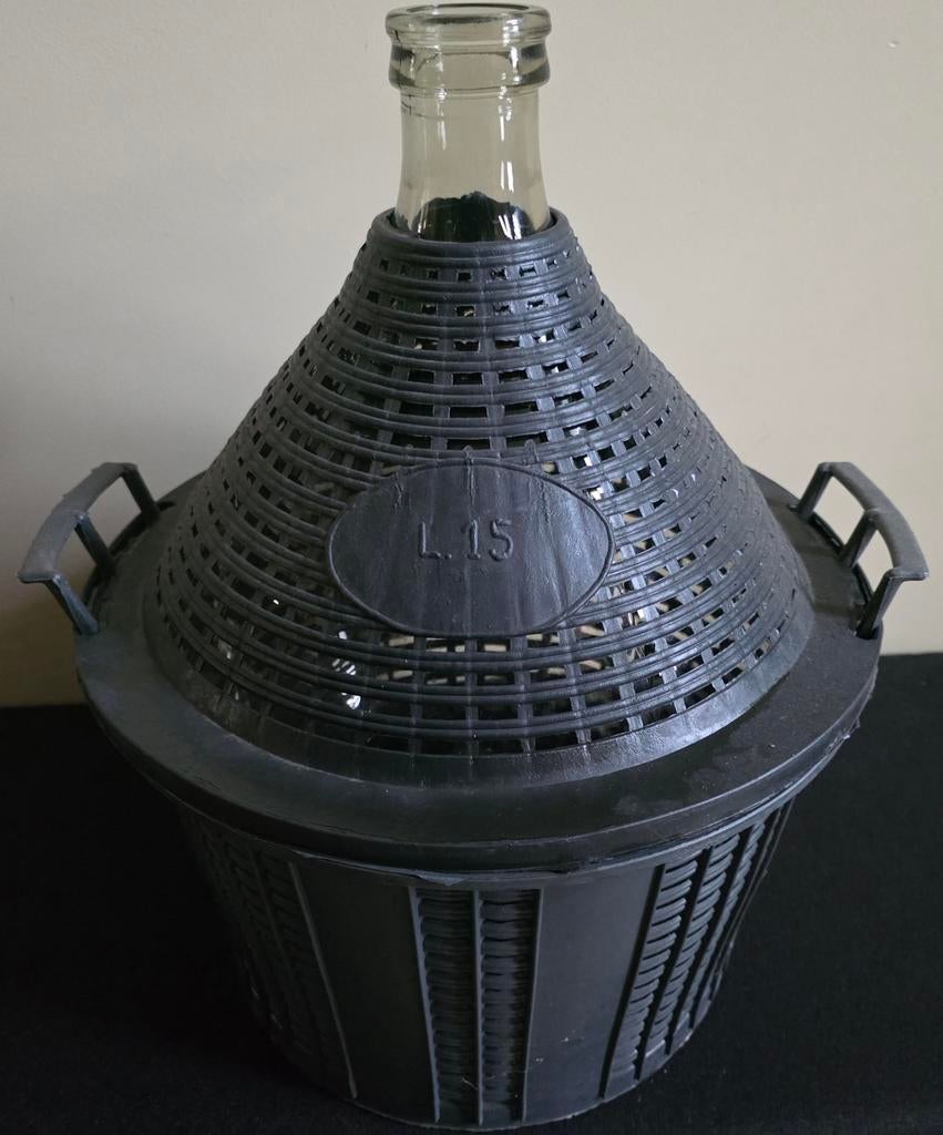 Mandflessen 1x 15L, 4x5L, Ophalen, Zo goed als nieuw