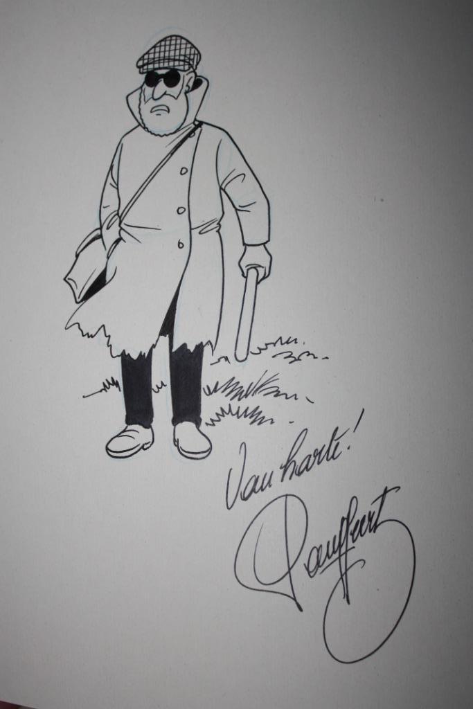 De spokenjagers , Middelkerke + gesigneerde rekening, Enlèvement ou Envoi, Willy Vandersteen, Une BD, Comme neuf