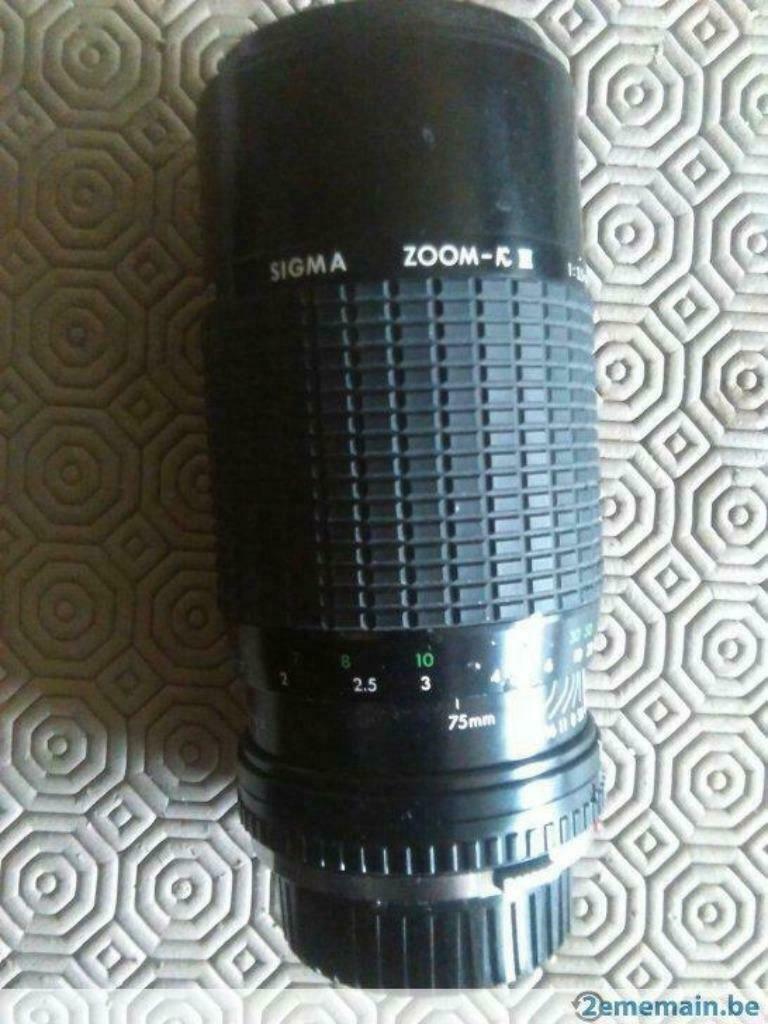 Objectif Sigma Zoom 75-210mm, Ophalen of Verzenden, Gebruikt, Zoom