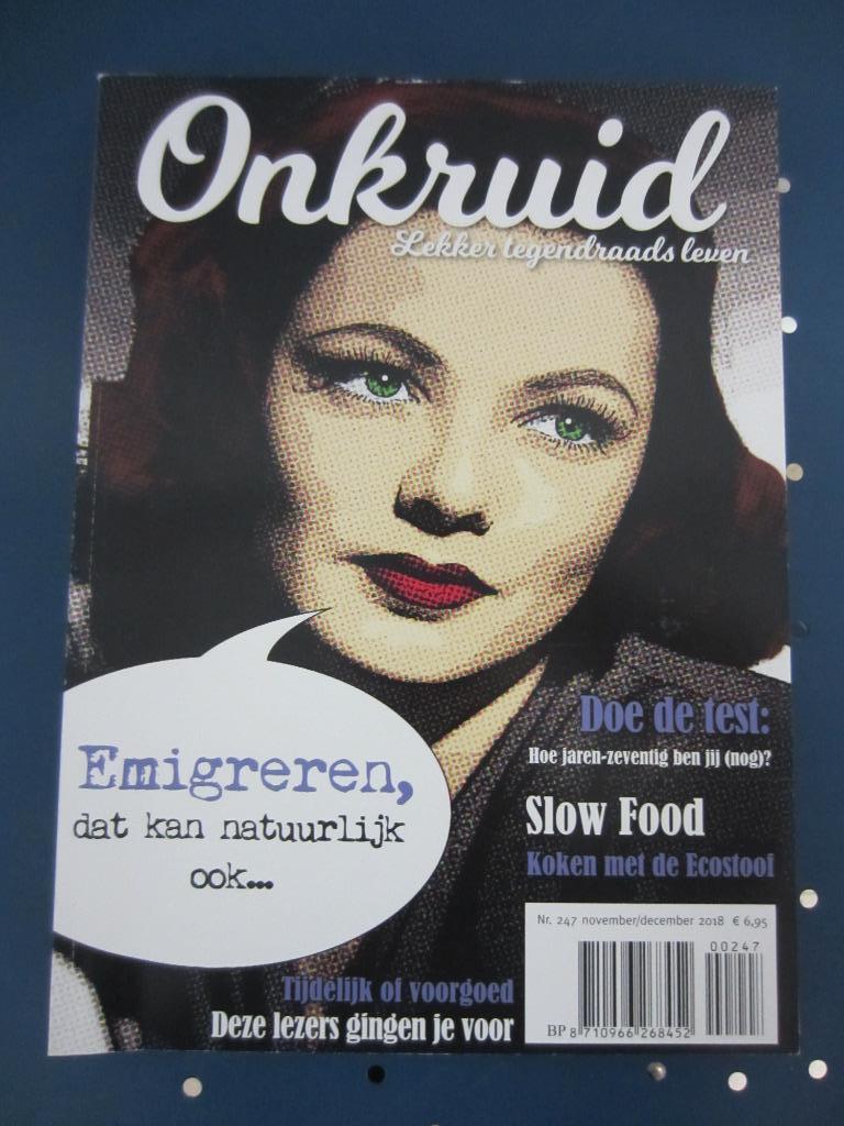 Pakket Onkruid magazines, Boeken, Ophalen
