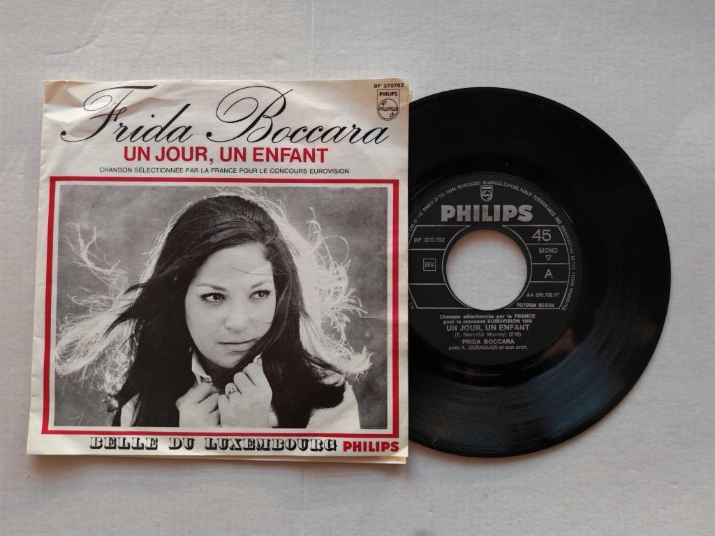 FRIDA BOCCARA - Un jour, un enfant (45t), CD & DVD, Enlèvement ou Envoi, Comme neuf, Pop