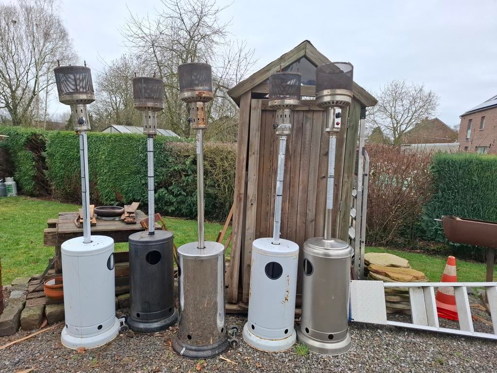Chauffe terrasse à remettre en état (5 pieces), Enlèvement, Utilisé, Gaz, Sol