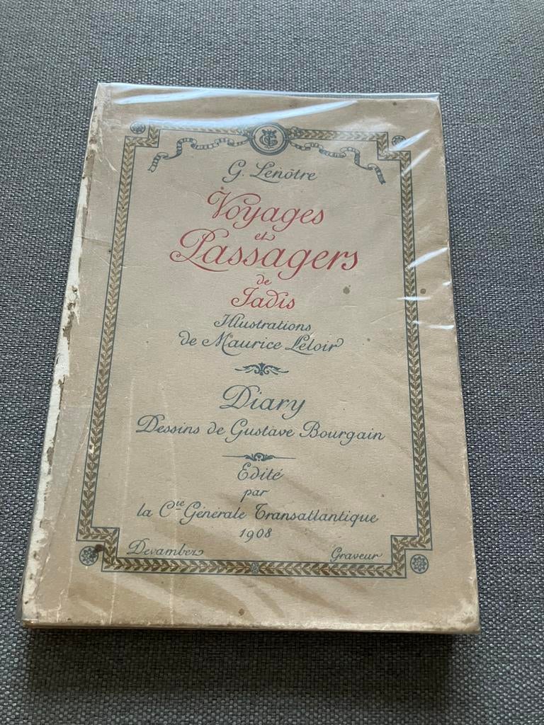 G. Lenotre - Illinois Maurice Leloir 1908 Voyages et passage, Enlèvement ou Envoi