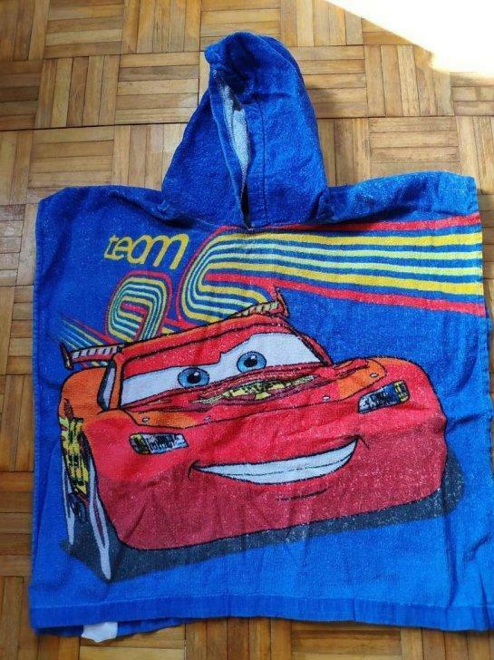 Badcape poncho handdoek Cars en My Little Pony, Ophalen of Verzenden, Gebruikt