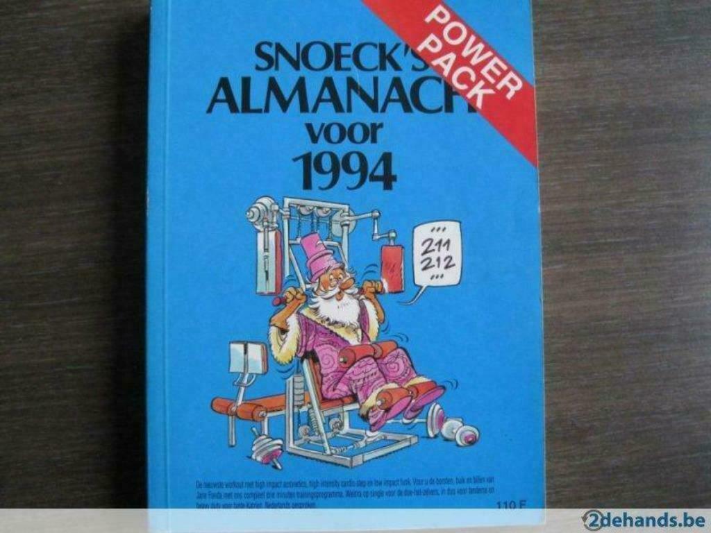 Snoeck's Almanach 1994, Ophalen of Verzenden, Zo goed als nieuw, Catalogus