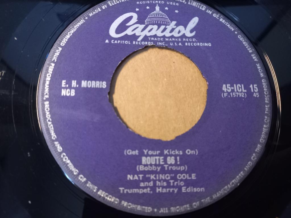 Nat « King » Cole et le trio — Route 66 !, Enlèvement ou Envoi, Utilisé, Jazz et Blues