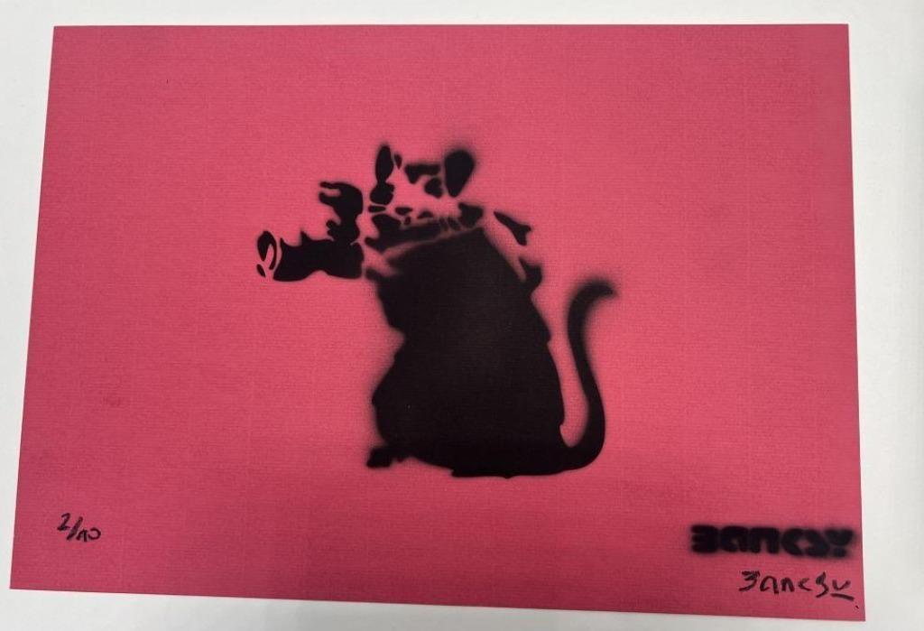 BANKSY Camera Rat  - 2 van 10, Enlèvement
