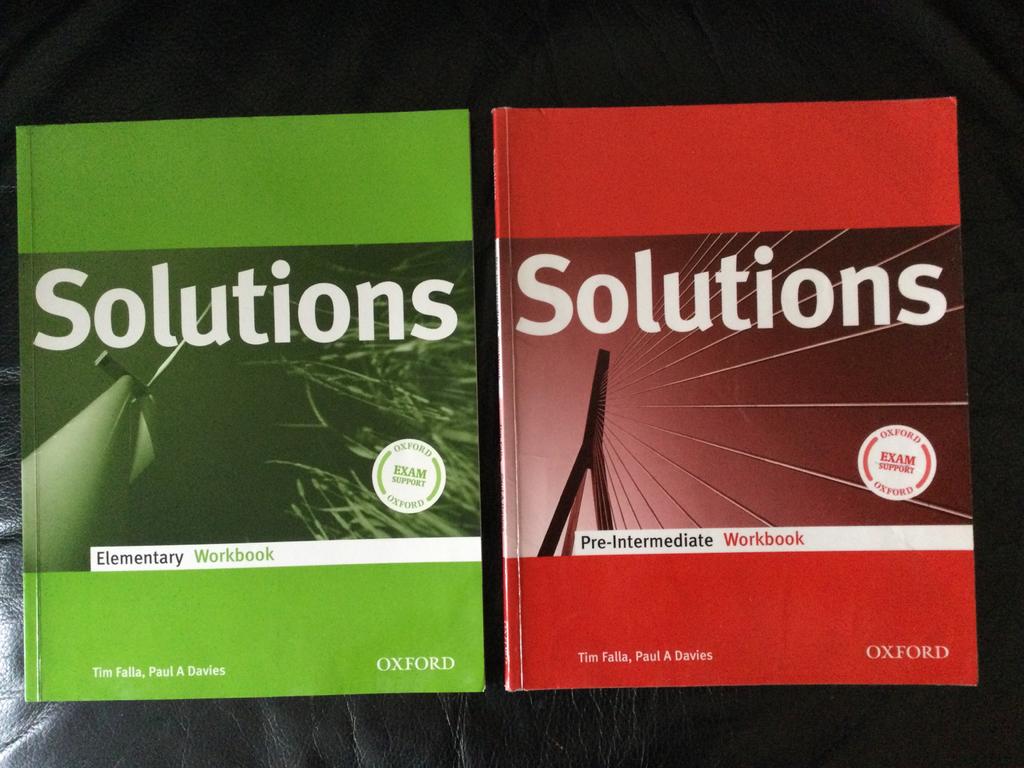 Solutions Elementary Workbook of Pre-Intermediate Workbook, Ophalen of Verzenden, Engels