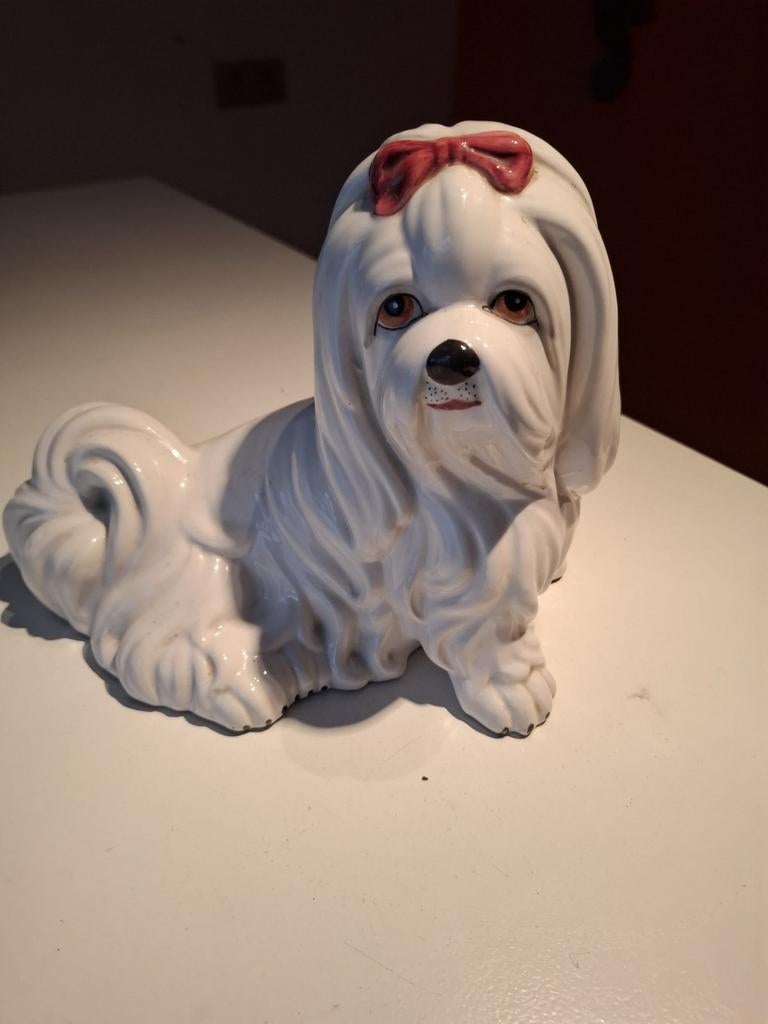 Keramiek hondje, Ophalen