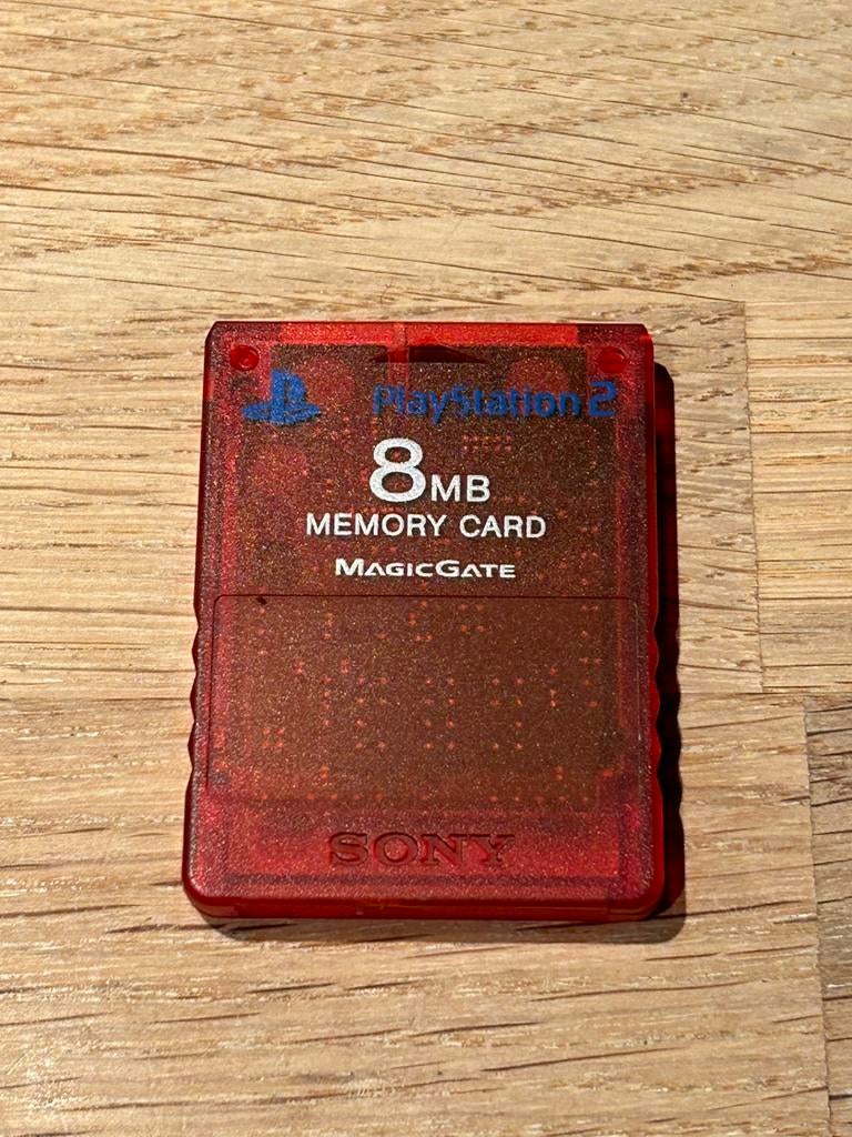 Playstation 2 - memory card 8MB, Enlèvement, Utilisé, Carte mémoire, PlayStation 2