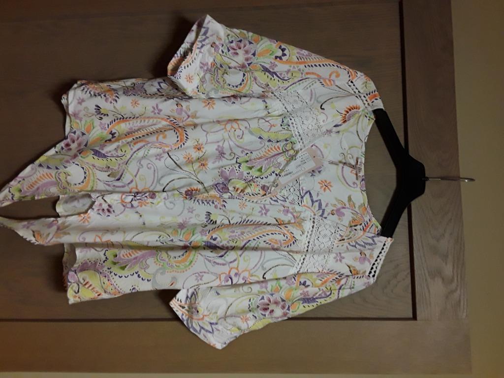 Blouse esqualo maat 44 nieuw  prijsdaling, Enlèvement ou Envoi, Autres couleurs, Esqualo, Taille 42/44 (L)