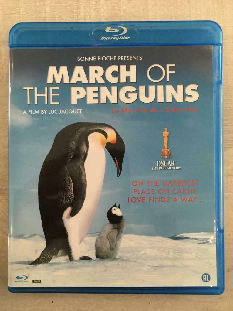 Blu-Ray Disc " MARCH OF THE PENGUINS " Nederlands ondertitel, CD & DVD, Blu-ray, Enlèvement ou Envoi, Comme neuf, Documentaire et Éducatif