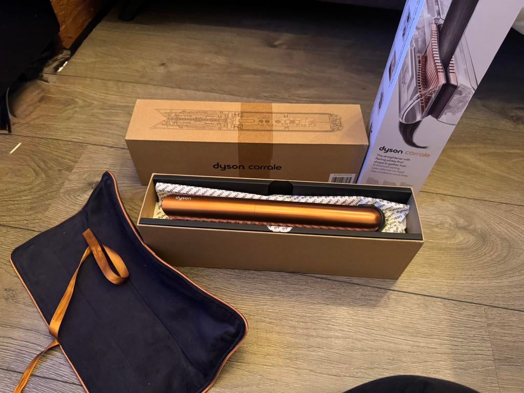 Dyson draadloze stijltang brons, Ophalen, Gebruikt