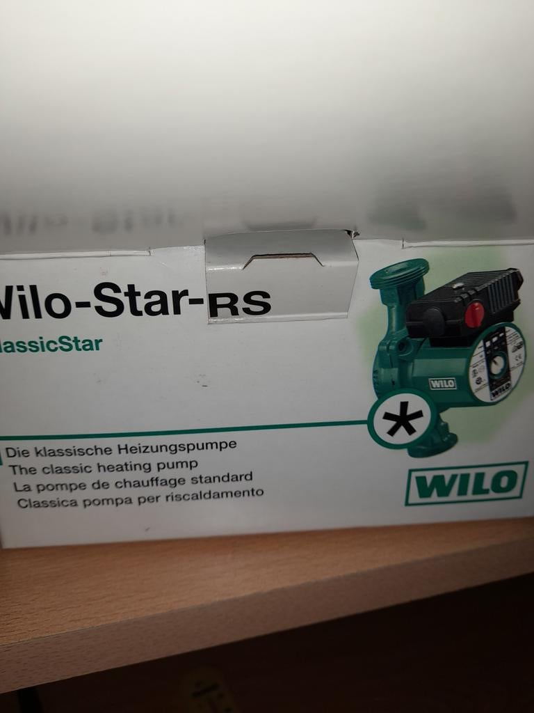 CV pomp Willo-Star-RS, Ophalen