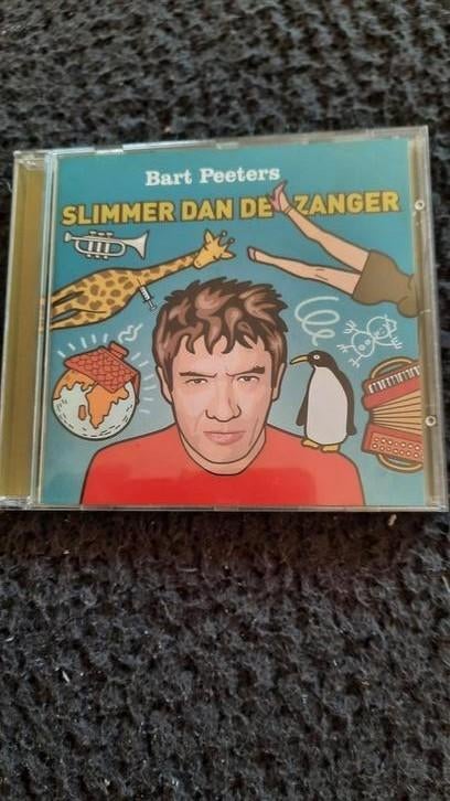 CD BART PEETERS Slimmer dan de zanger (2006), CD & DVD, CD | Néerlandophone, Comme neuf, Pop, Enlèvement ou Envoi